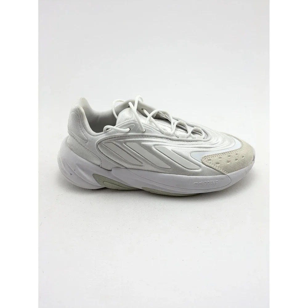 Womens Adidas Originals OZELIA Triple White Running Shoes H04269 Size 7.5‎